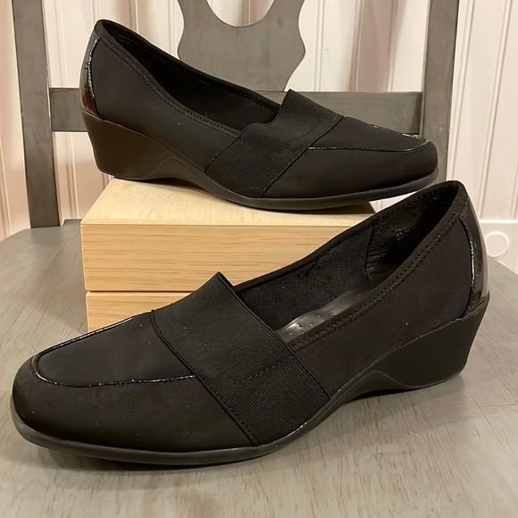 Karen Scott Shoes - KAREN Scott Black Slip On Shoes Size 8 1/2 M